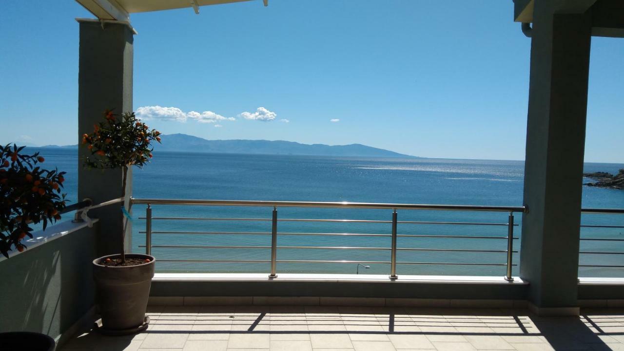 Thala-Sea Luxury House Villa Kavála ภายนอก รูปภาพ