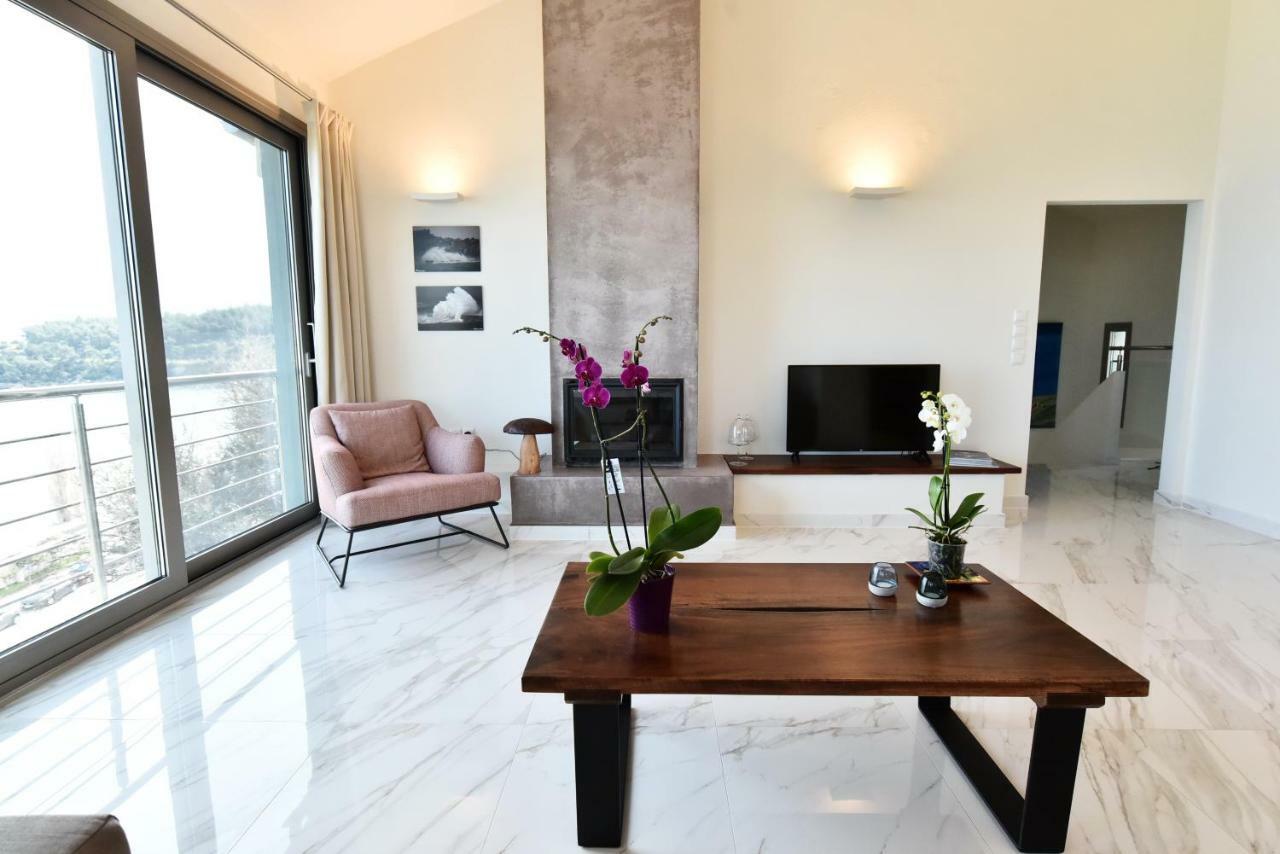 Thala-Sea Luxury House Villa Kavála ภายนอก รูปภาพ