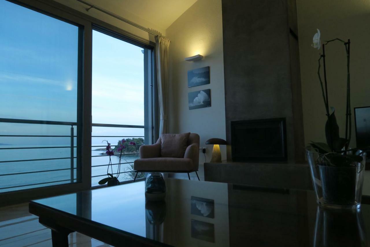 Thala-Sea Luxury House Villa Kavála ภายนอก รูปภาพ