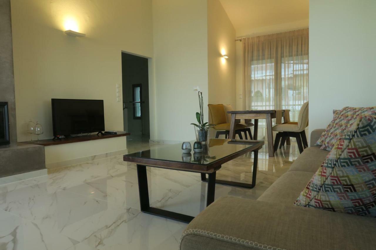 Thala-Sea Luxury House Villa Kavála ภายนอก รูปภาพ