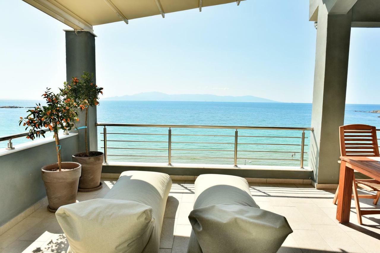 Thala-Sea Luxury House Villa Kavála ภายนอก รูปภาพ